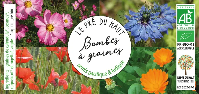 Bombes à graines
