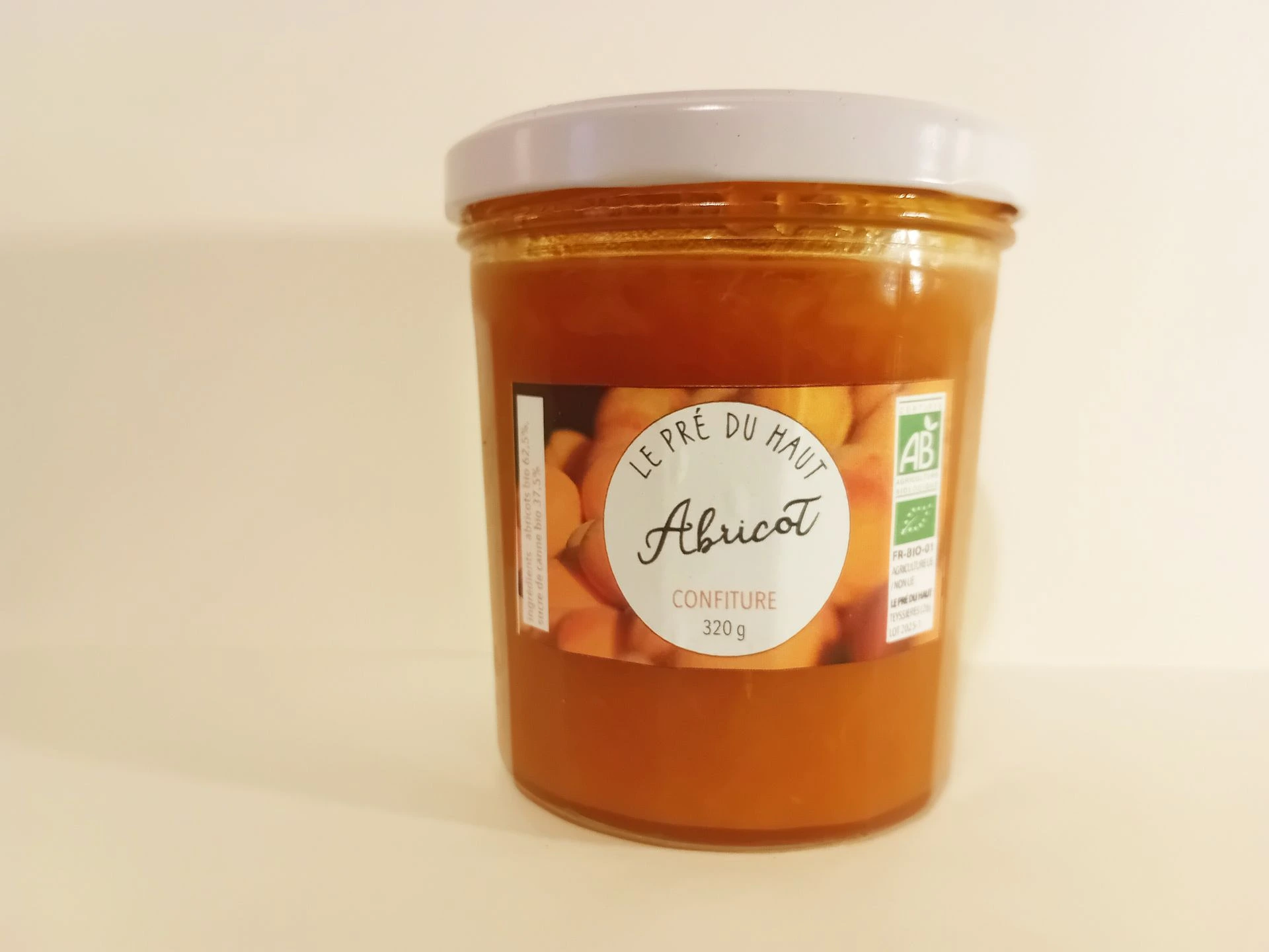 Confiture d'abricots
