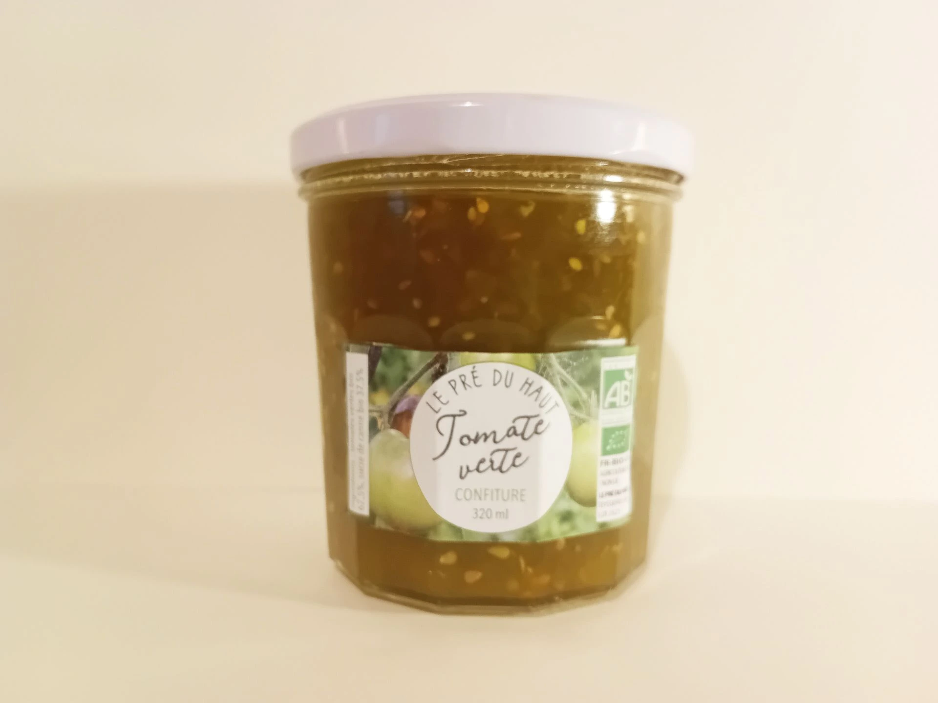 Confiture de tomates vertes