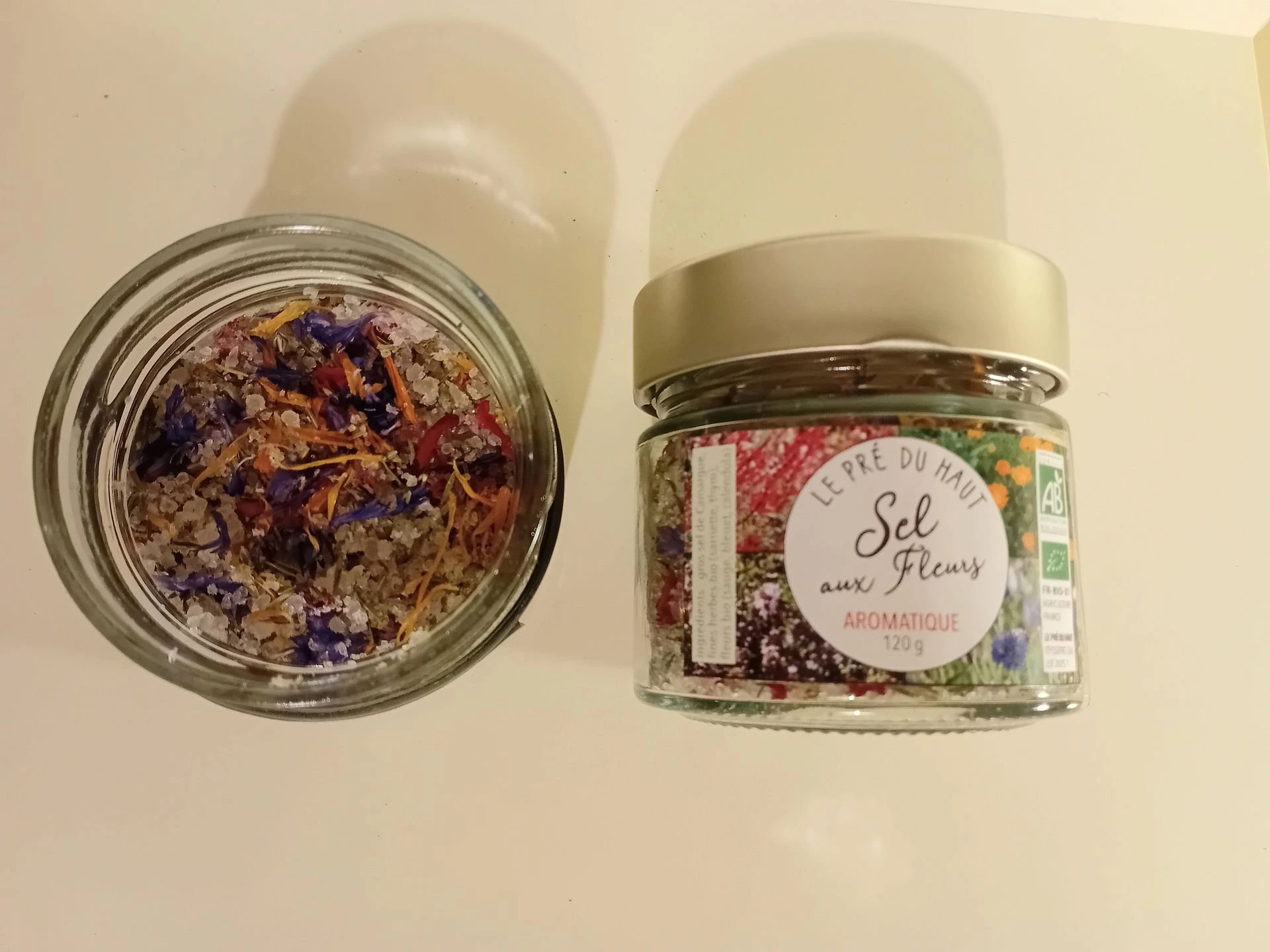Sel aux fleurs